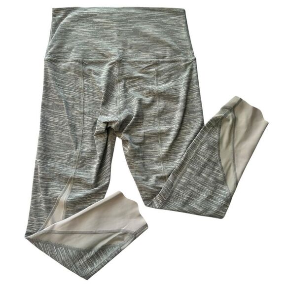 Lululemon Wunder Under Crop II Scalloped hem Roll Down Mesh size 6 - Picture 5 of 11